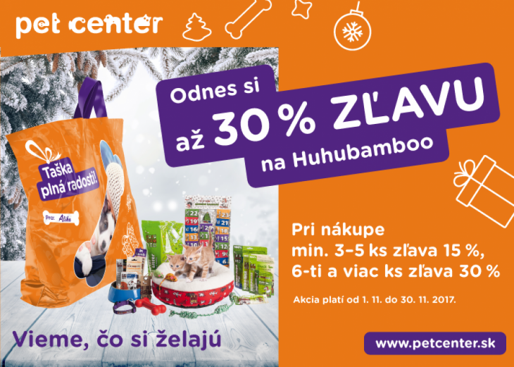 Zľava až 30 % na tašku plnú darčekov pre vášho maznáčika!, Obchodné a nákupné centrum MAX Nitra
