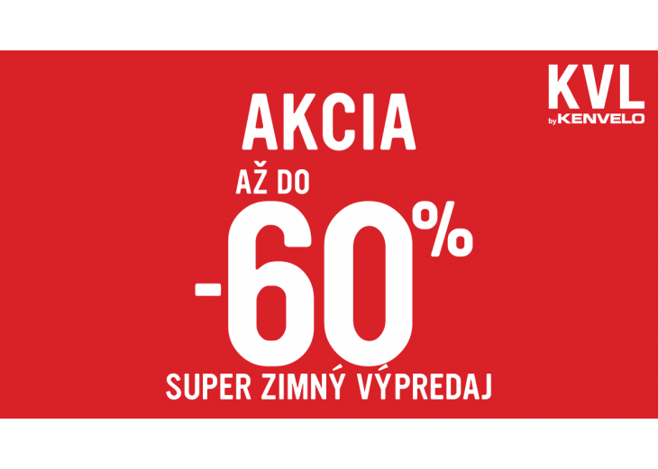 Výpredaj so zľavami až do –60% v Kenvelo, Obchodné a nákupné centrum MAX Trnava