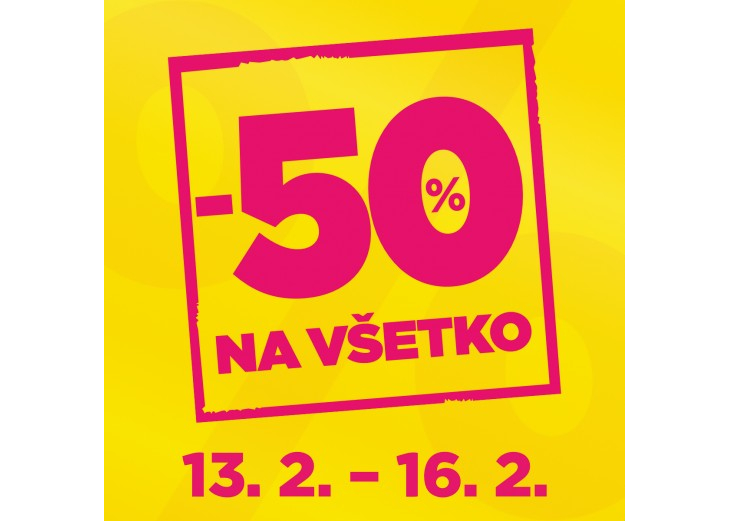 50% ZĽAVA NA VŠETKO v predajni ALPINE PRO, Obchodné a nákupné centrum MAX Trnava