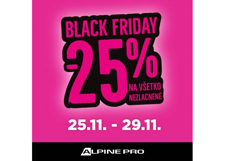Zľava 25% na všetko nezlacnené v ALPINE PRO!, Obchodné a nákupné centrum MAX Trnava