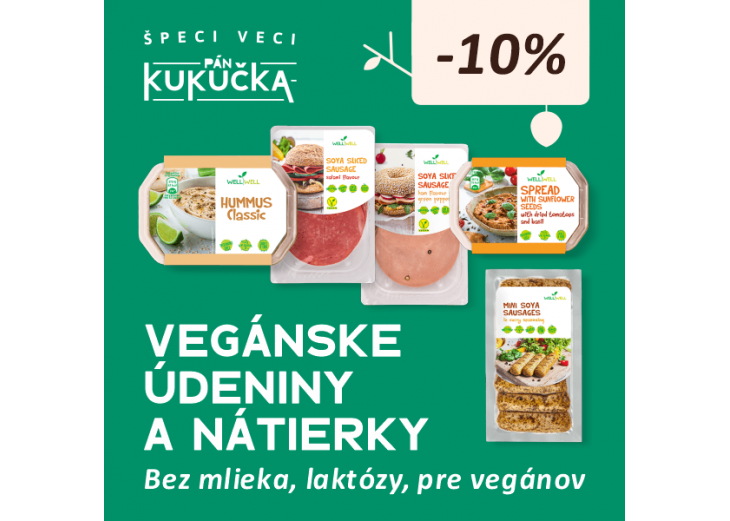 10% ZĽAVA  na všetky rastlinné náierky a údeniny, Obchodné a nákupné centrum MAX Trnava