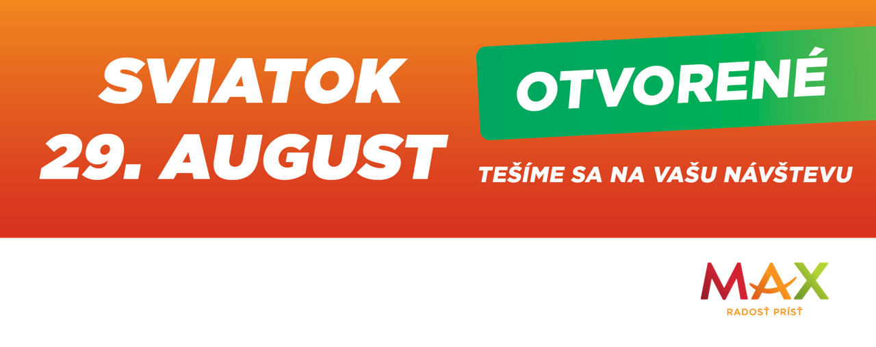 Aj počas sviatku sme tu pre vás!