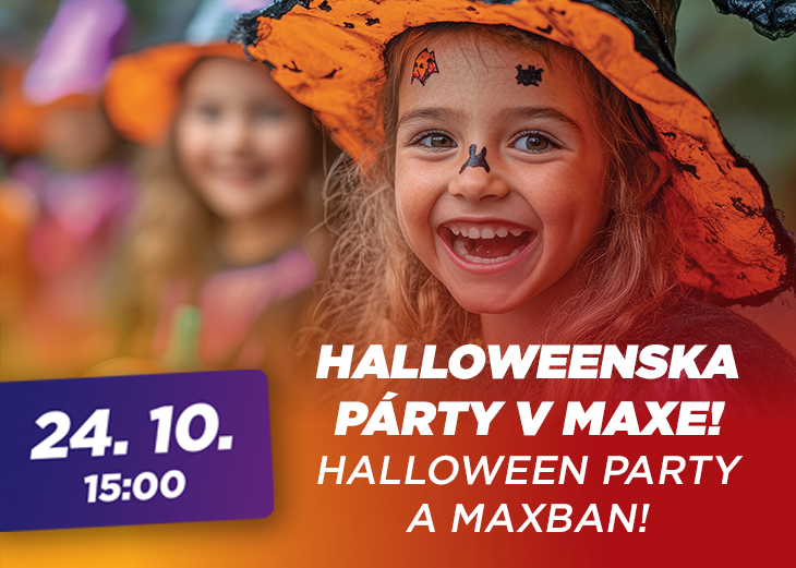 HALLOWEENSKA PÁRTY V MAXE!
