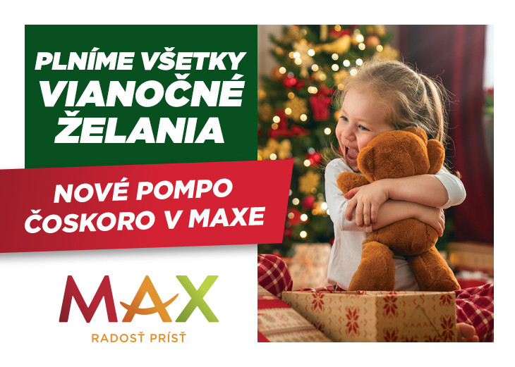 Máme pre vás vianočný darček z MAXu!