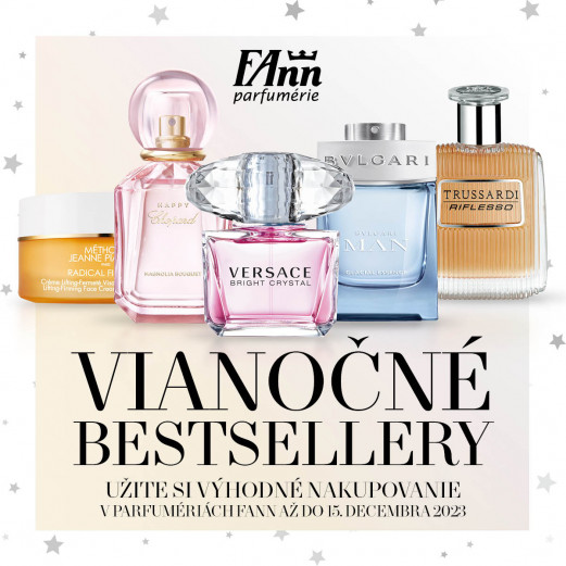 Vianočné bestsellery v parfumériách FAnn