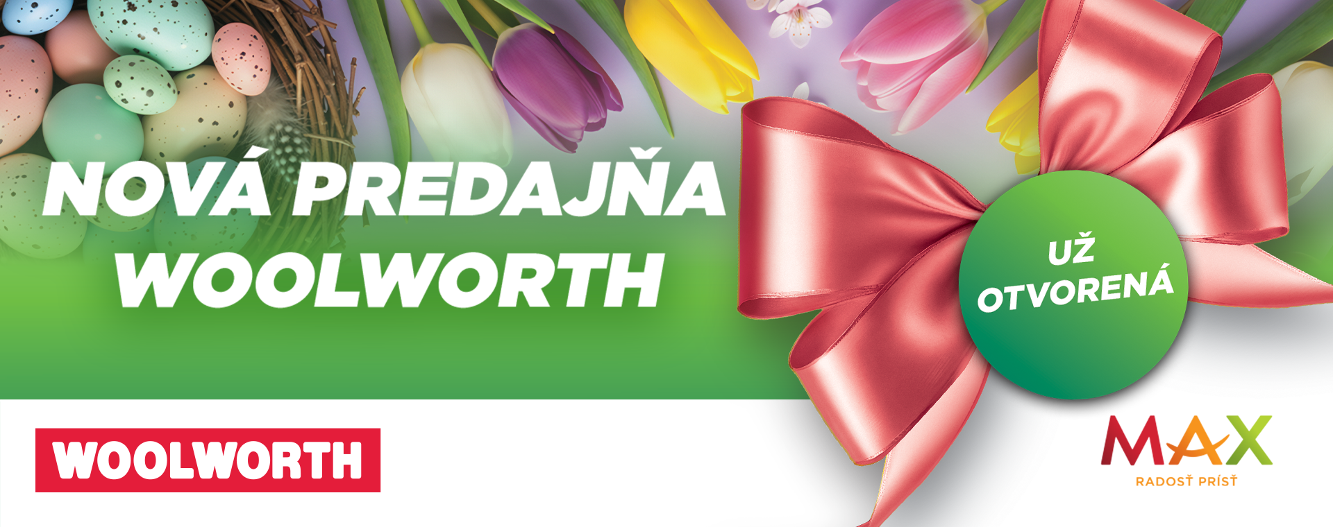 WOOLWORTH JE UŽ OTVORENÝ V MAX TRENČÍN!