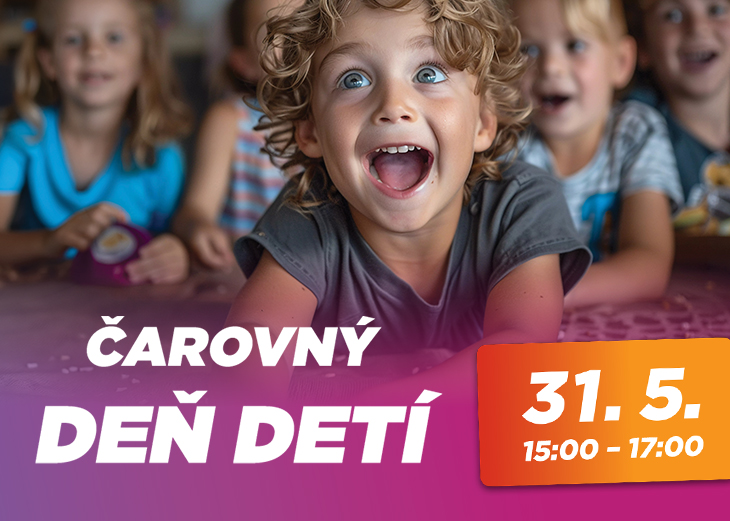 Čarovný Deň detí v MAXE